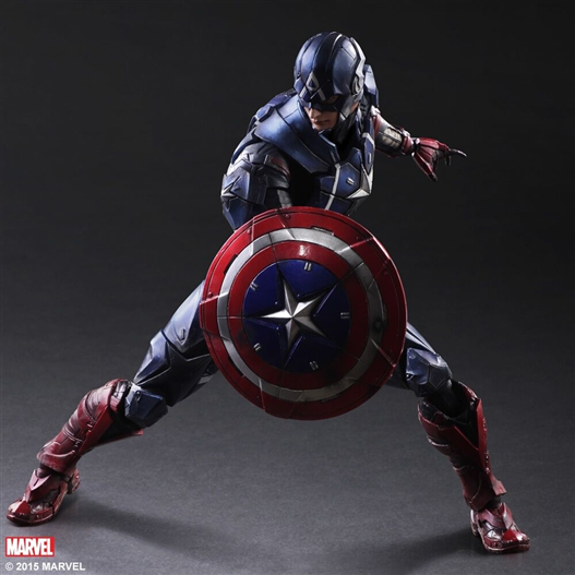 Mua bán PLAY ARTS KAI CAPTAIN AMERICAN FAKE